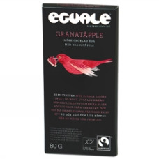 Eguale Mörk choklad, granatäpple (60%, 80 g) (EKO, Fairtrade)