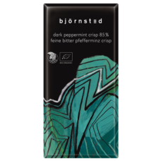 Superior mörk 85% Pepparmint Crisp (100g, EKO)
