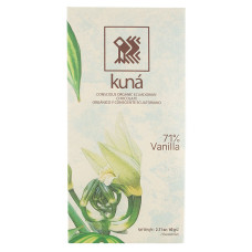 Kuná ecuadoriansk choklad (60 g i två kakor, 71 % kakao, mintsmak, eko)