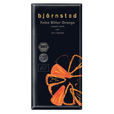 Mörk choklad med smak av apelsin (70%, 100 g, EKO) 