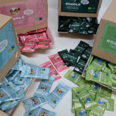 Eguale Mini - ljus choklad (10 g, 40 %) (EKO, Fairtrade)